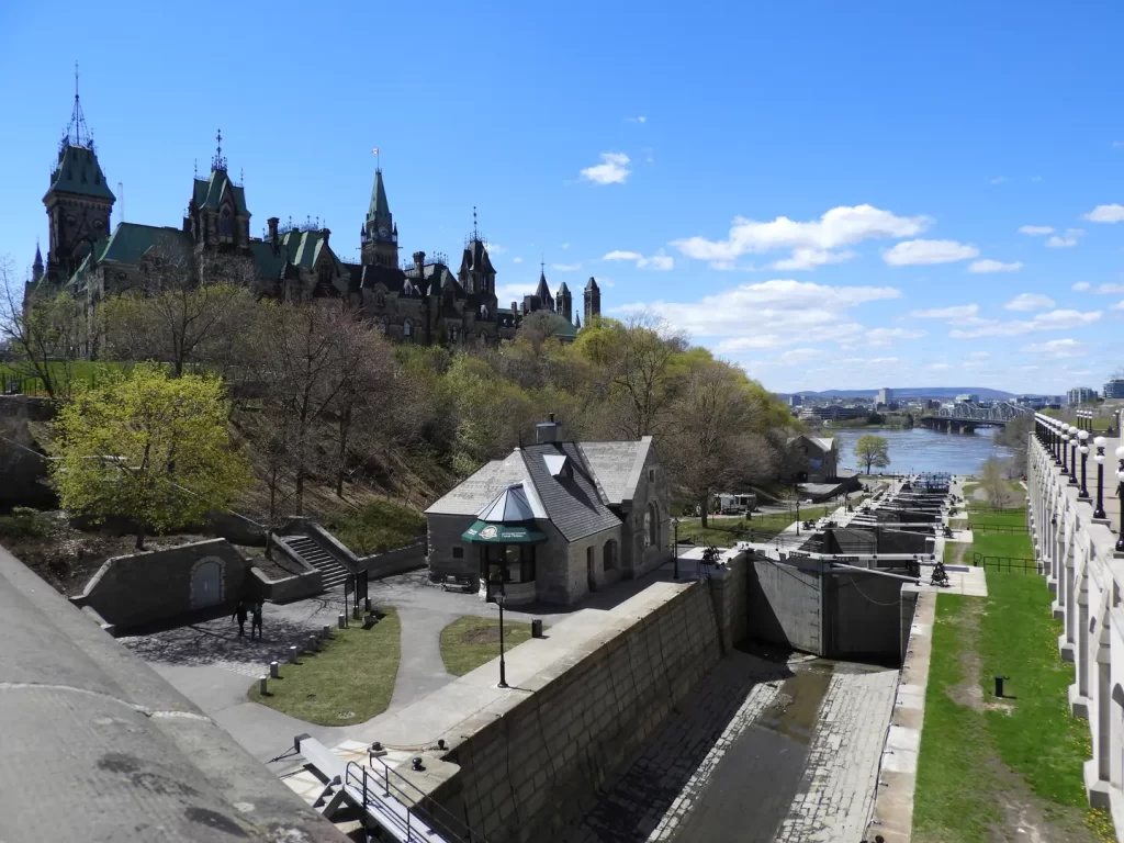 Canada Ontario steden Ottawa Rideau Canal