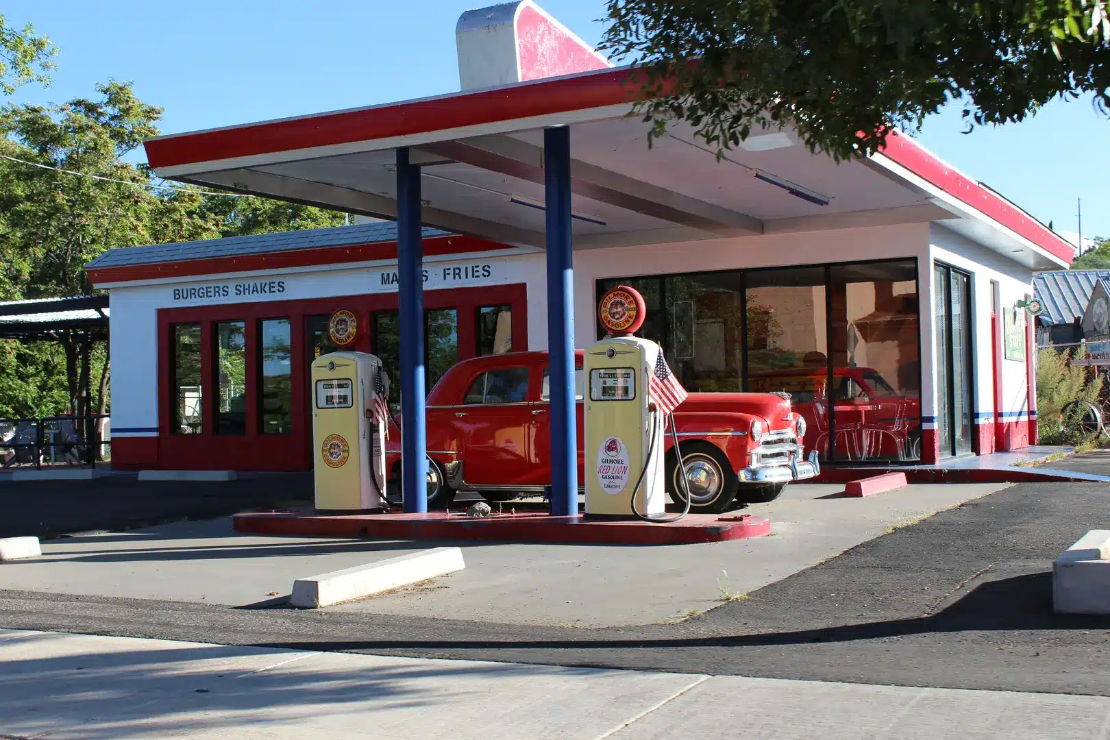 USA_Arizona_algemeen_Cottonwood_benzinestation