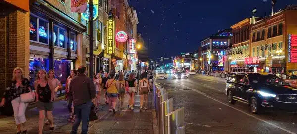 USA Tennessee Steden Nashville Broadway 1