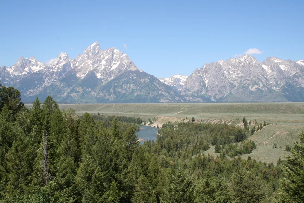 Grand Tetons uitzicht