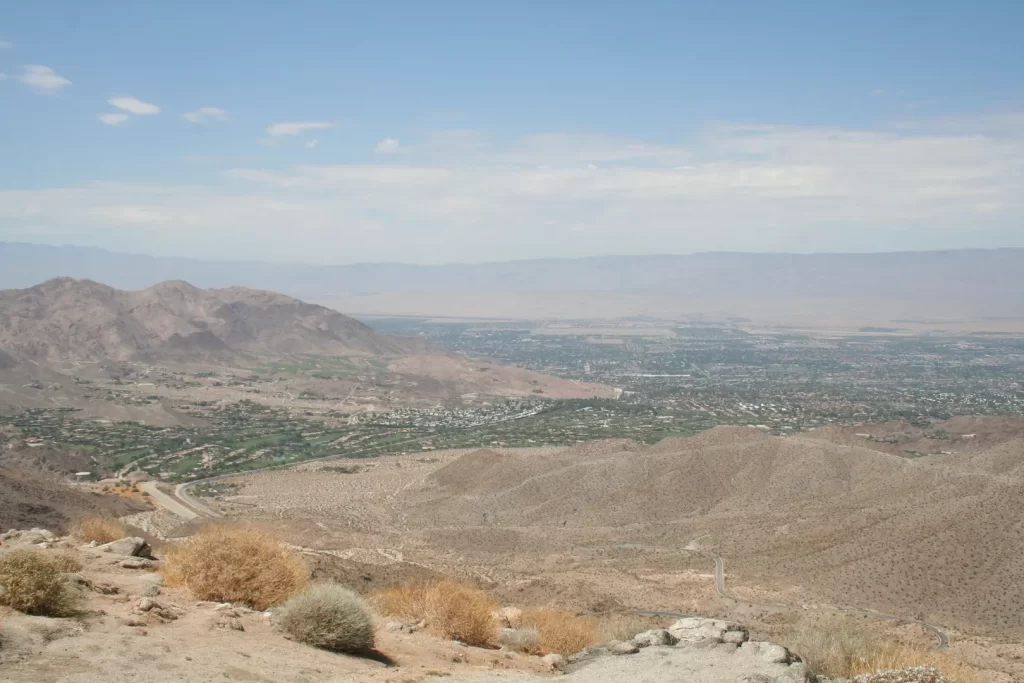 USA Californie natuur Mount San Jacinto uitzicht Palm Springs
