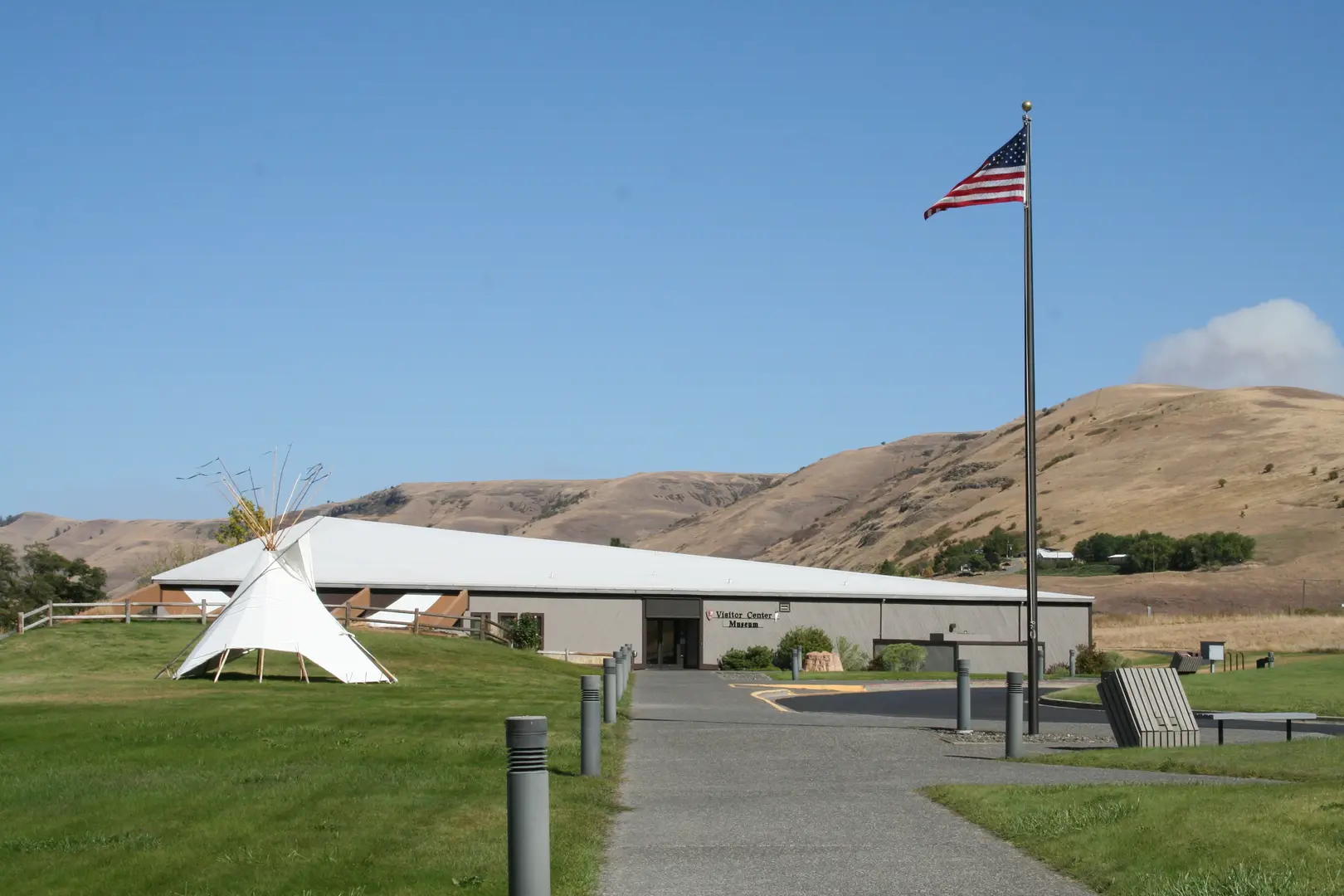 USA_Idaho_historie_Nez_Perce_information_center