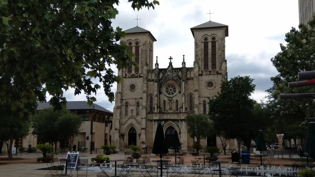 USA Texas steden San Antonio kerk